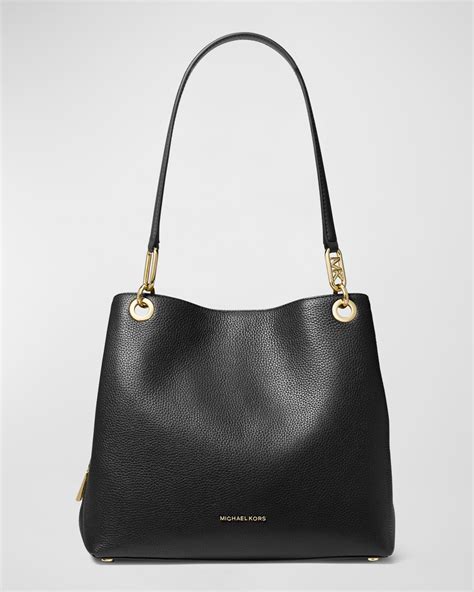 michael kors large leather shoulder bag|michael kors kensington shoulder bag.